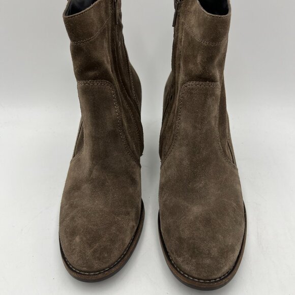 Paul Green Jax Suede Brown Booties Size 5.5 (US 8) - Picture 3 of 9